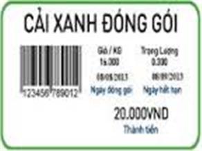 Tem nhãn cho cân điện tử mã vạch